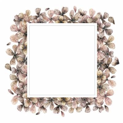 Select the Calming Flower Frame