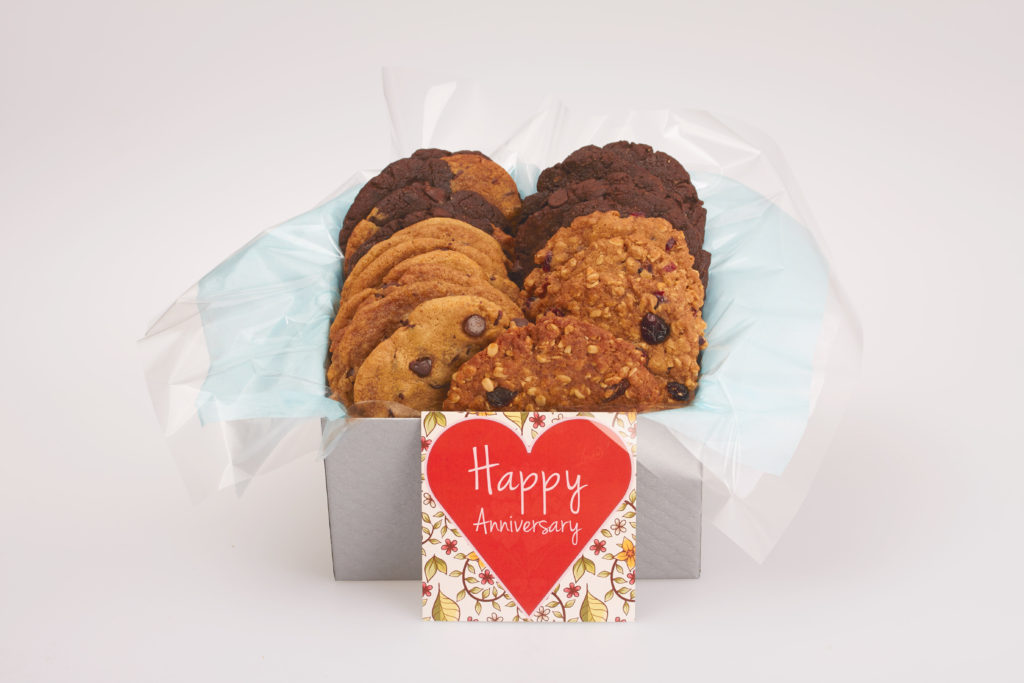 Happy Anniversary Cookie Gift box