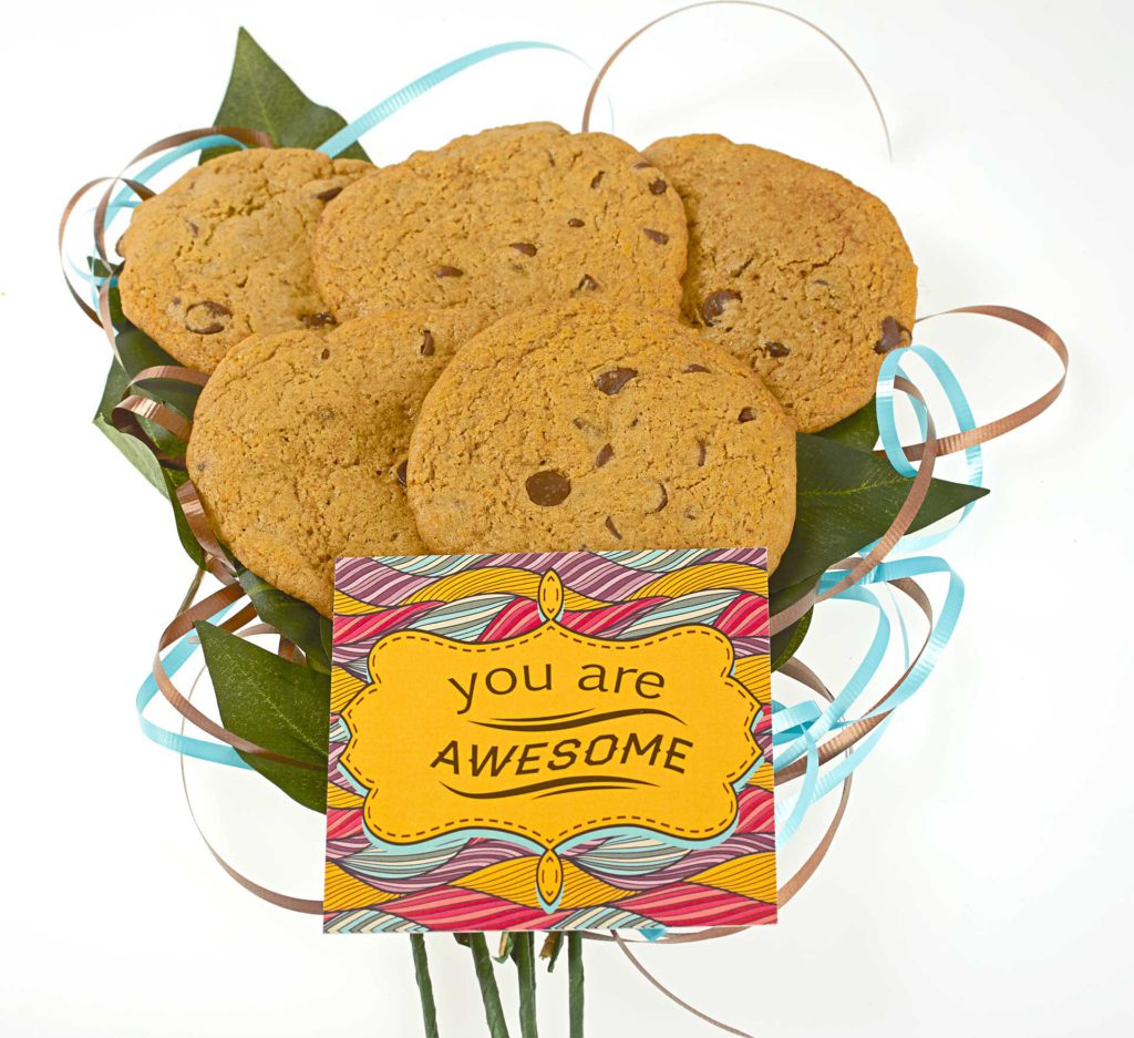 Vegan cookie gluten free bouquets