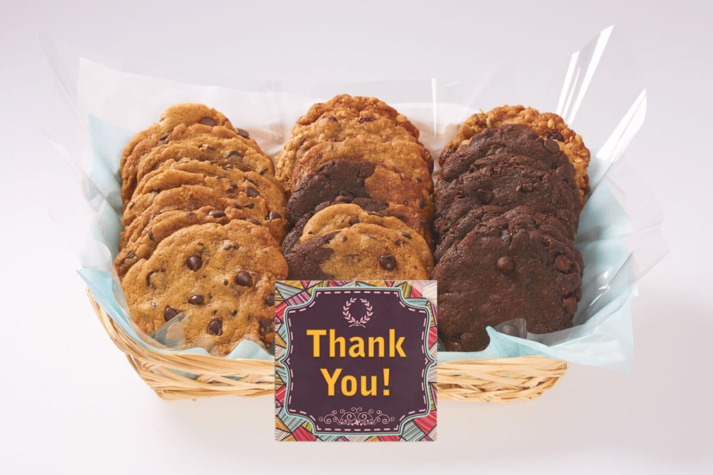 Thank You Cookie Gift Basket