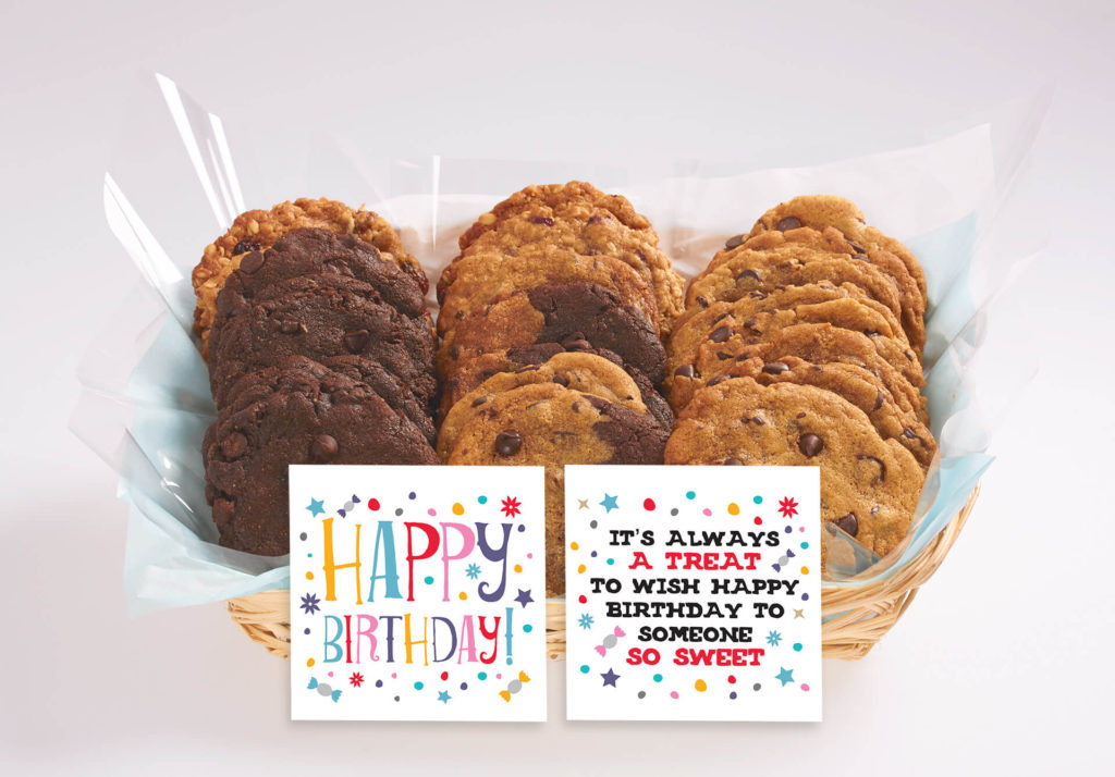 Happy Birthday Gourmet Cookie Gift Basket