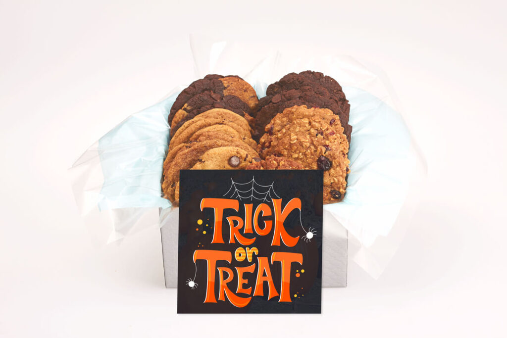 Trick or treat cookie box